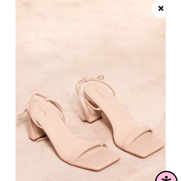 NWT Square Toe Block Heeled Sandals - Picture 3 of 5